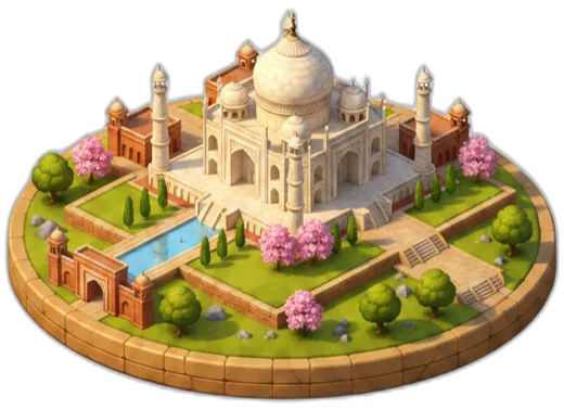Taj Mahal relic